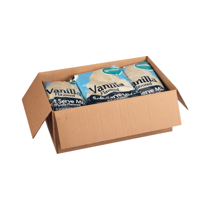 6 BOLSAS DE VANILLA SOFT SERVE MIX