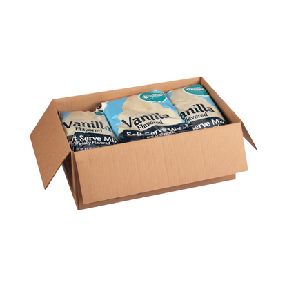 6 BOLSAS DE VANILLA SOFT SERVE MIX